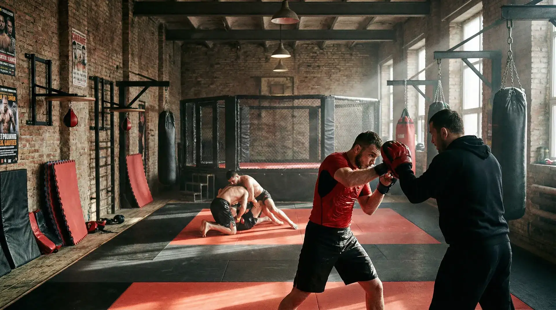 XGAME平台 专业格斗训练营实战教学